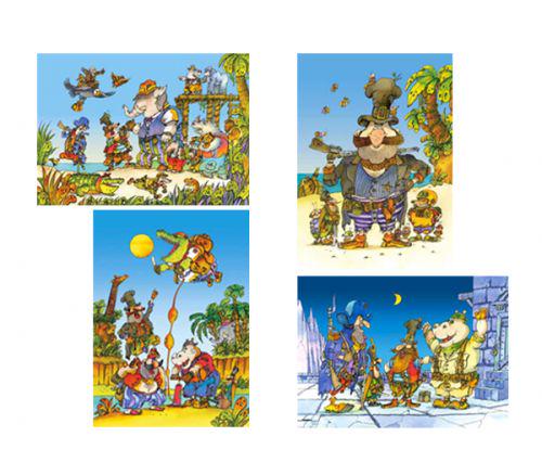 Пазлы Пираты 8в1 (21257)