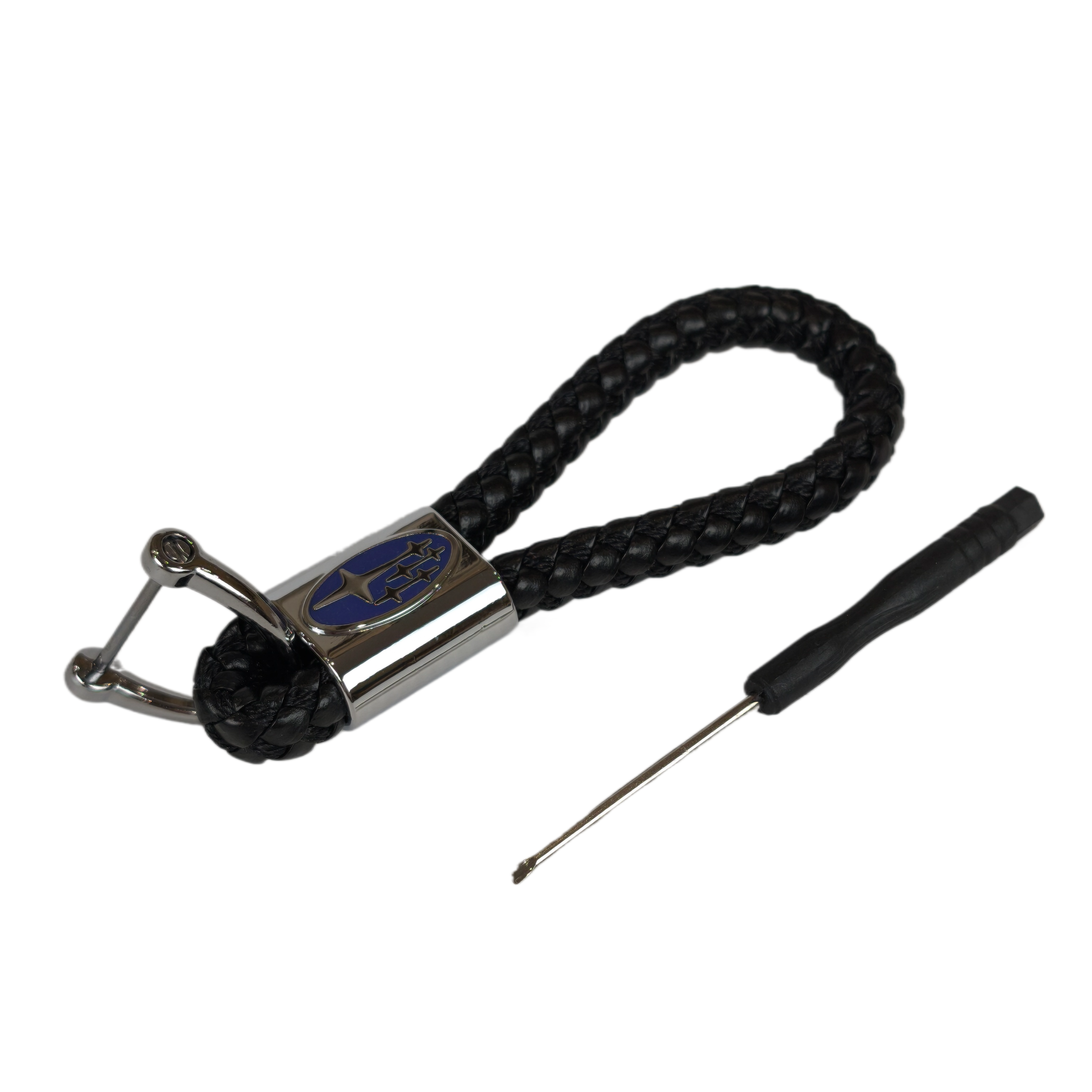 Автомобильный брелок для ключей Subaru подвесной с лого на автоключе (R9196)