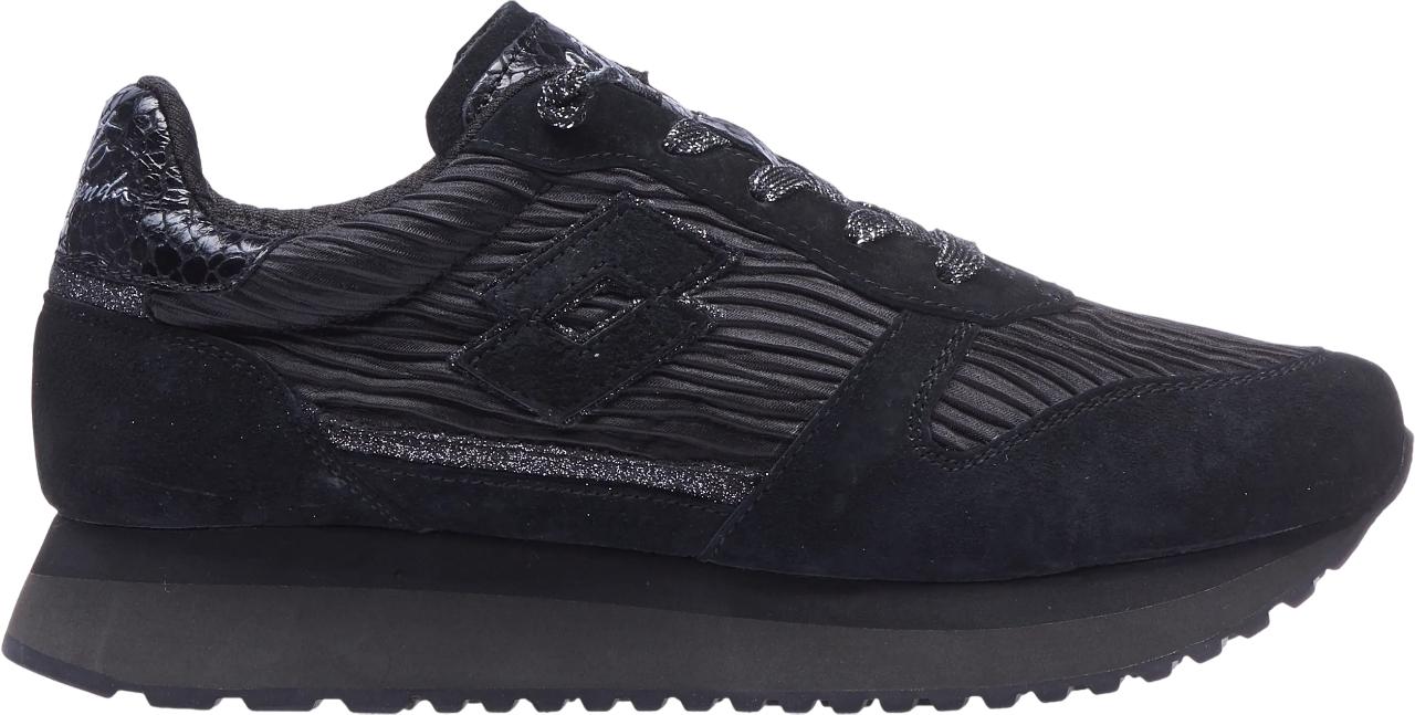 Кроссовки женские Lotto WEGDE BLACK W 217133/1CL р. 37 Черный (46636-162)