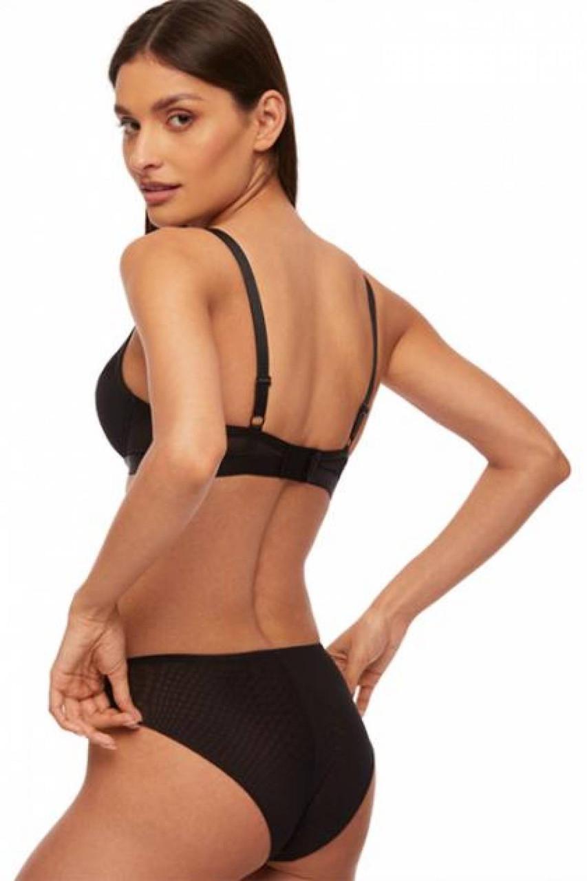 Бюстгальтер push-up із вкладишами Kinga PU-750 czarny 75D Чорний (1979415386) - фото 3