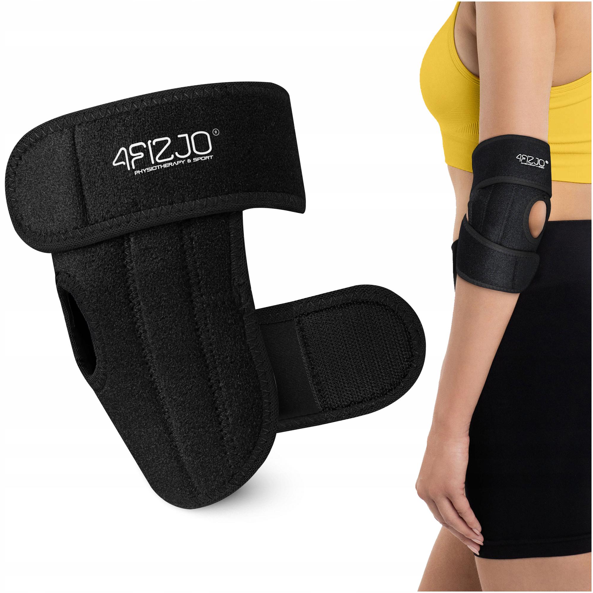 Бандаж для локтевого сустава 4fizjo MED 1 шт. универсальный Black (P-5905973407380) - фото 4 Бандаж для локтевого сустава 4fizjo MED 1 шт. универсальный Black (P-5905973407380) - фото 4