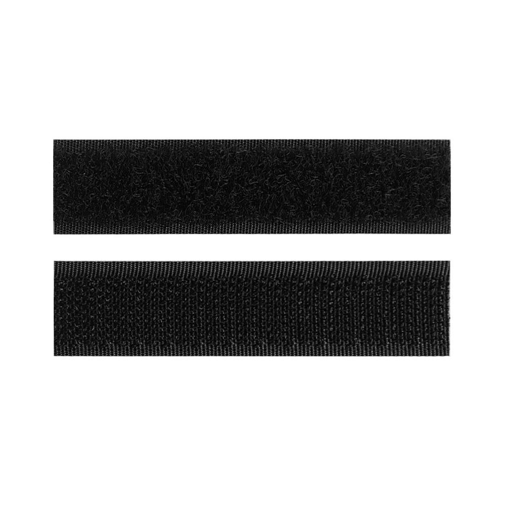 Набір клейких стрічок для взуття та одягу на клейкій основі 5 пар Чорний (OK0102_2)