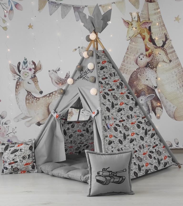 Вігвам для хлопчика Military БонБон (0000607) - фото 2 Вігвам для хлопчика Military БонБон (0000607) - фото 2