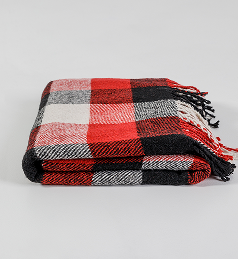 Плед Lanavitta Фреска 140х200 см Красный (CN17439) - фото 2