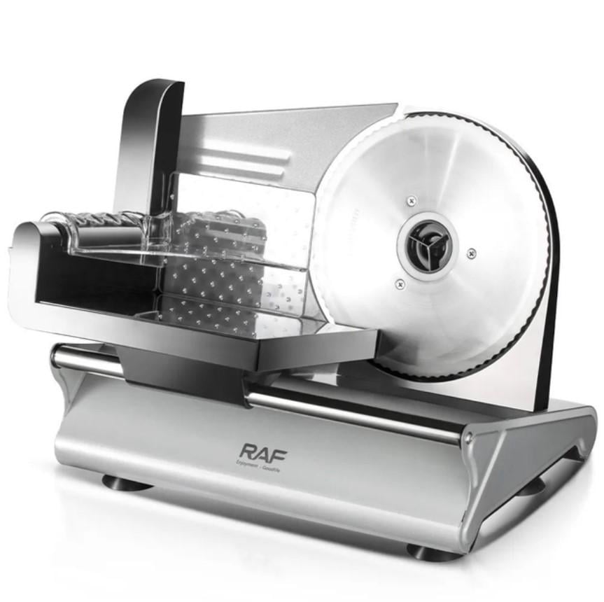 Электрический слайсер для нарезки мяса и овощей XPRO RAF R8800 (234576959_2308)
