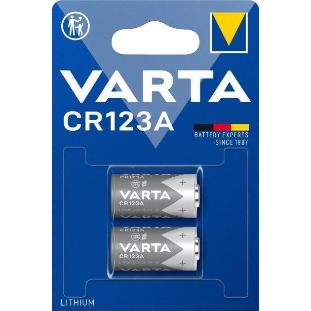Батарейка Varta CR 123A BLI 2 Lithium