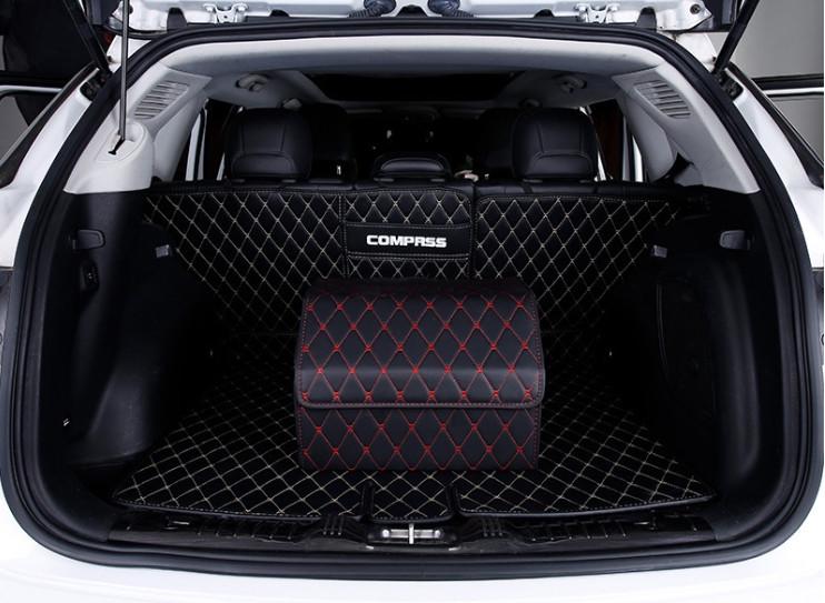 Органайзер автомобильный из экокожи 40,5х30х29 см (82716-Нов)