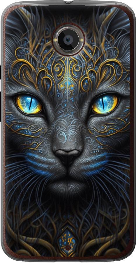 Чехол на Motorola Moto X2 Кошка (5548u-372-42517)