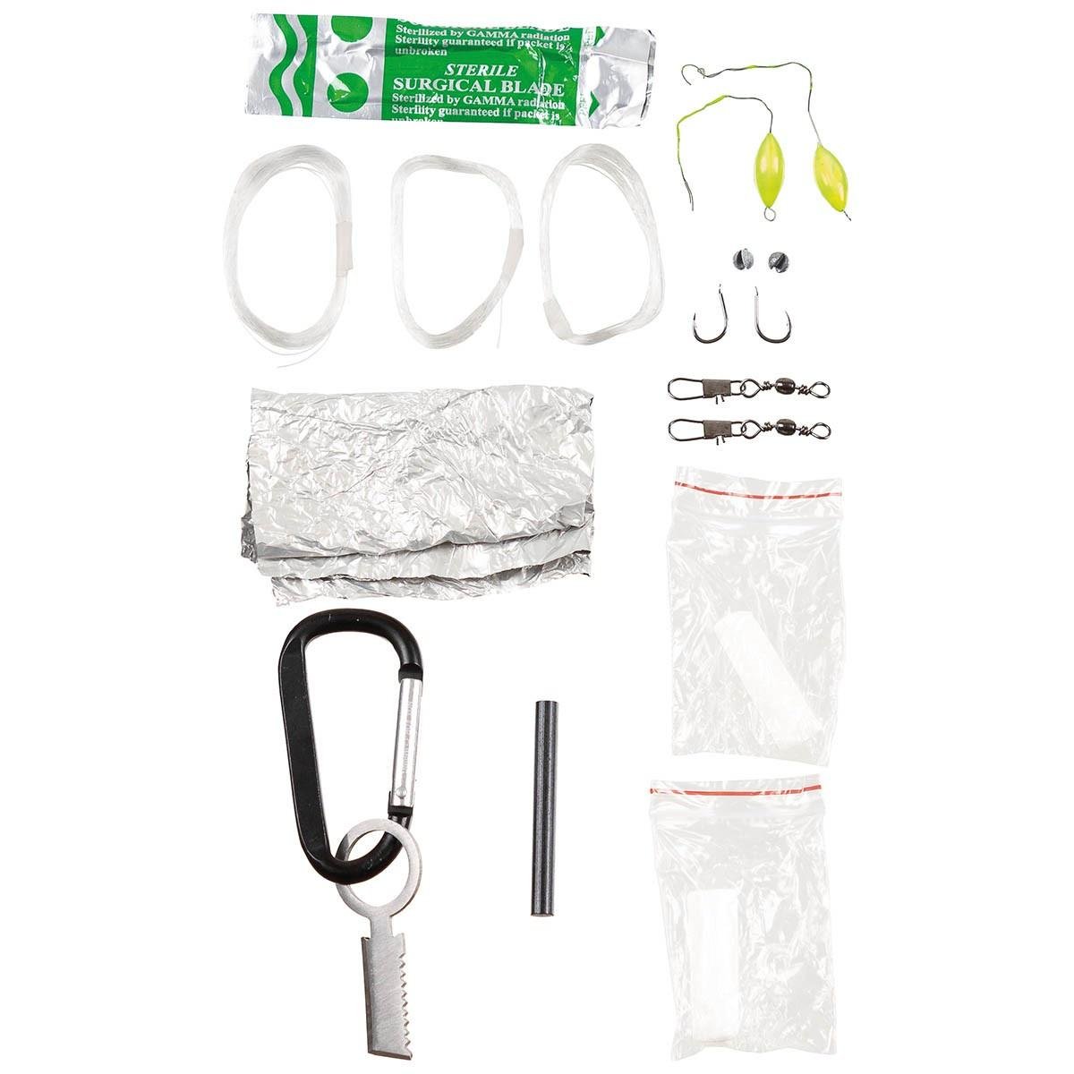 Набор для выживания Fox Outdoor Survival Kit с паракордом Olive (4000001549)