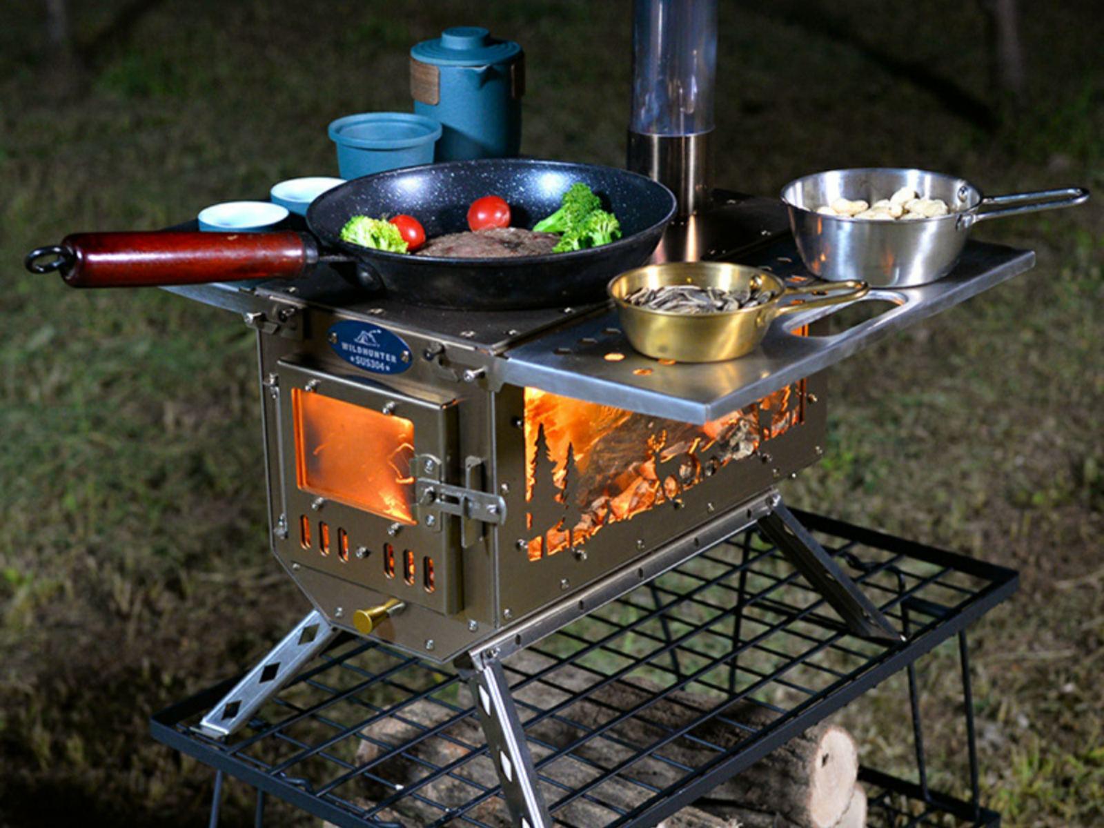 Піч дров'яна для намету Optima з нержавіючої сталі (GВ-400) - фото 7 Піч дров'яна для намету Optima з нержавіючої сталі (GВ-400) - фото 7