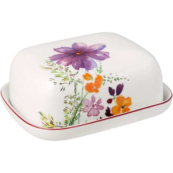 Масленка кухонная Villeroy & Boch Mariefleur с росписью Белый (2658313)