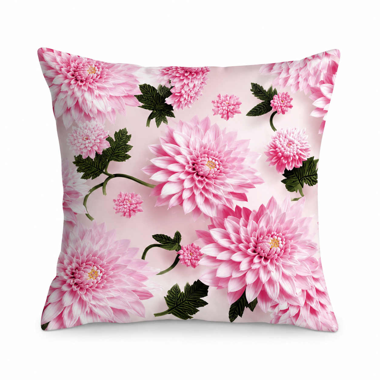 Наволочка без голд 70х70 см Bloom Pink