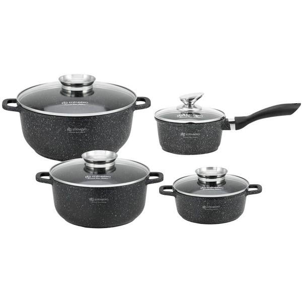 Набор посуды Edenberg EB-3984 из алюминия с ковшом (57-46-EB-3984) Набор посуды Edenberg EB-3984 из алюминия с ковшом (57-46-EB-3984)