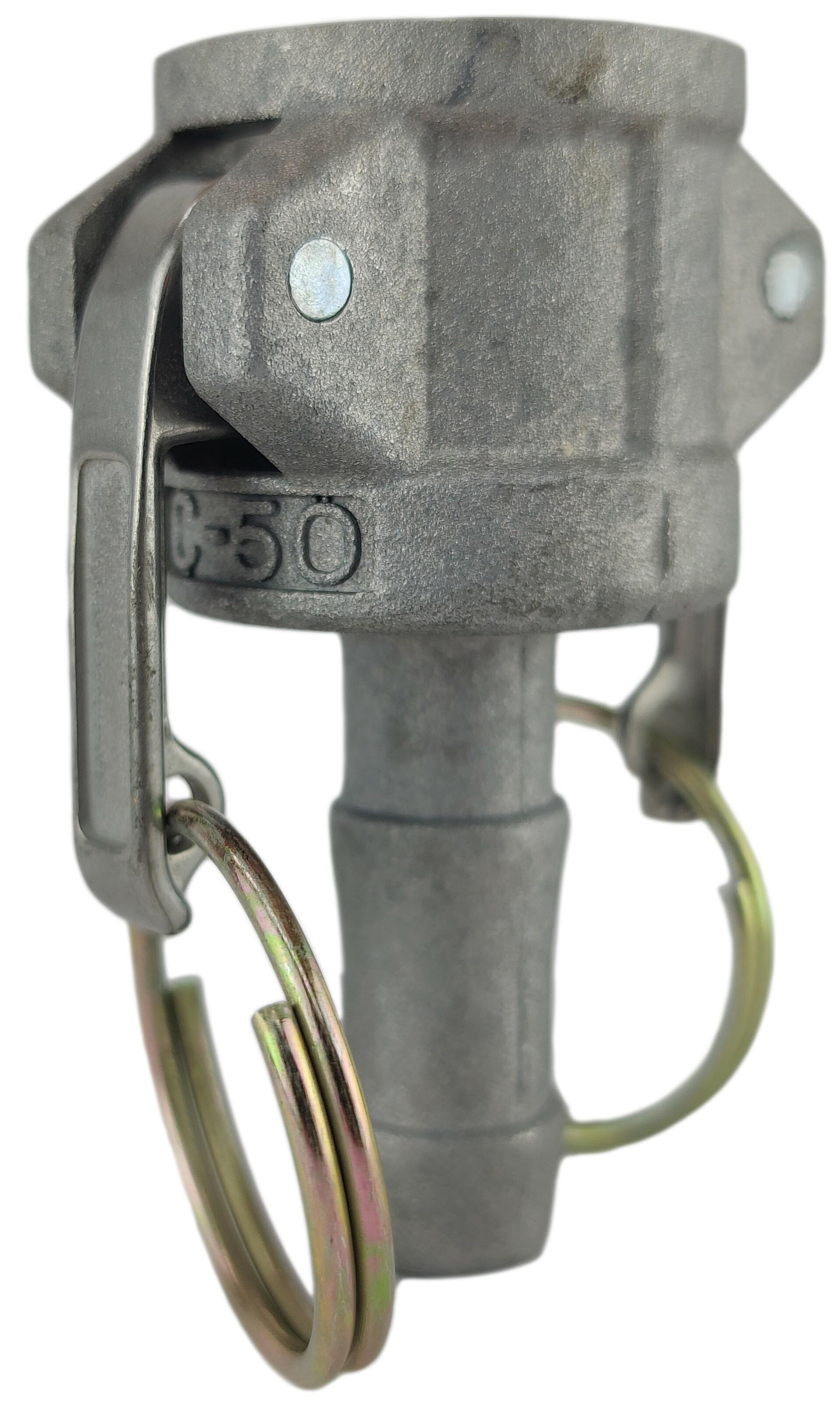 Муфта camlock под рукав 12,5 мм алюминий C-050 1/2" (50220008)