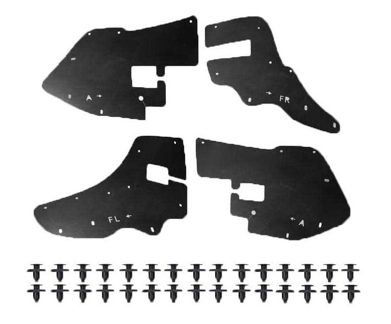 Комплект збільшених пильників Xroad для Toyota Land Cruiser Prado 90/4Runner 185 1996-2002 53735-35020/53887-35010/53735-35030 (XRL-90)