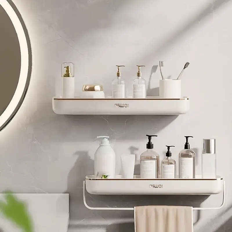 Полиця-органайзер для ванної з тримачем 42х12х5 см - фото 2 Полиця-органайзер для ванної з тримачем 42х12х5 см - фото 2