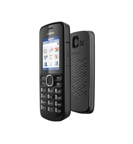 Кнопковий телефон Nokia 110 2 sim Black - фото 1