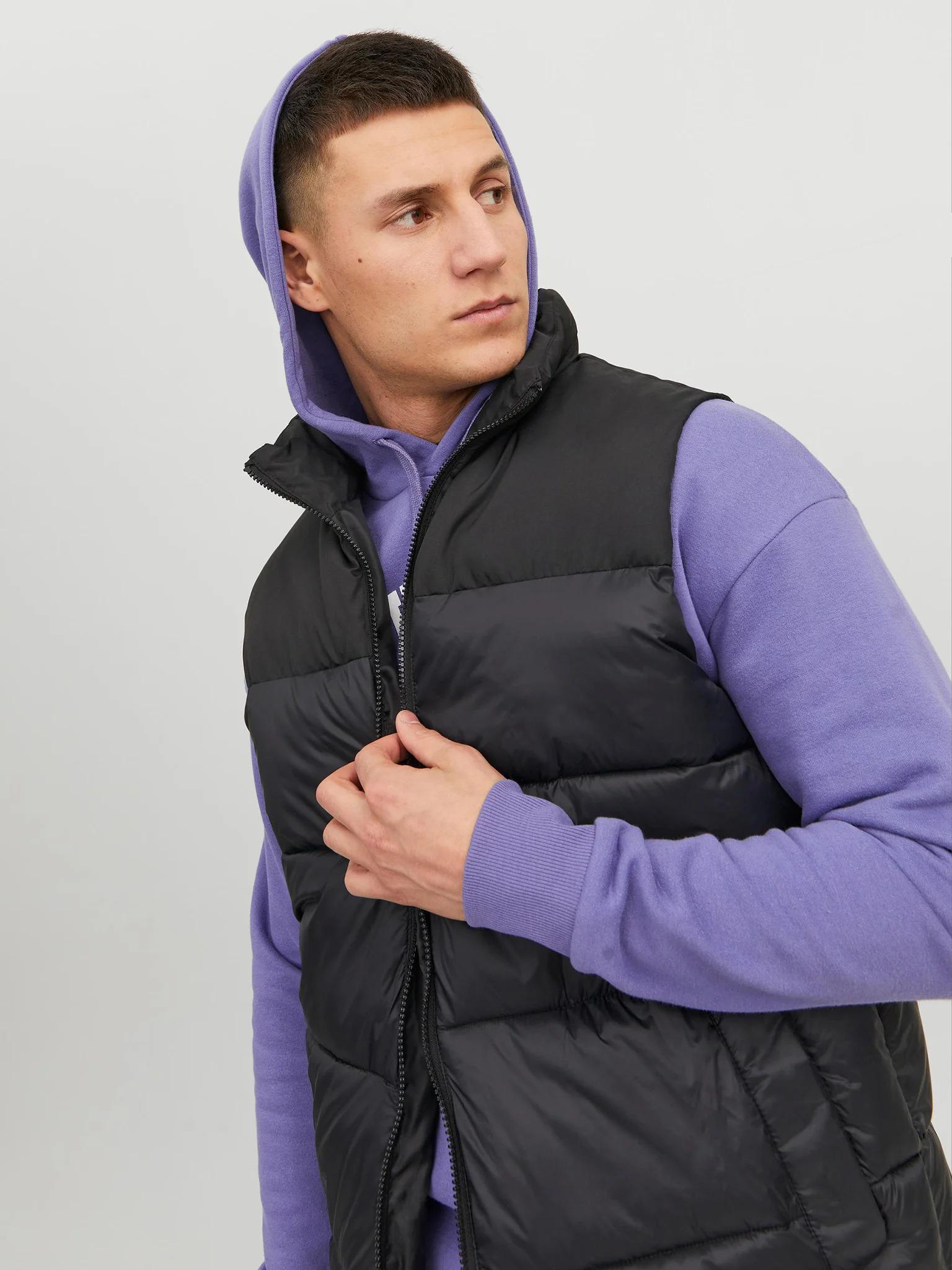 Безрукавка Jack & Jones Etoby Bodywarmer Collar S Чорний (21267948) - фото 5