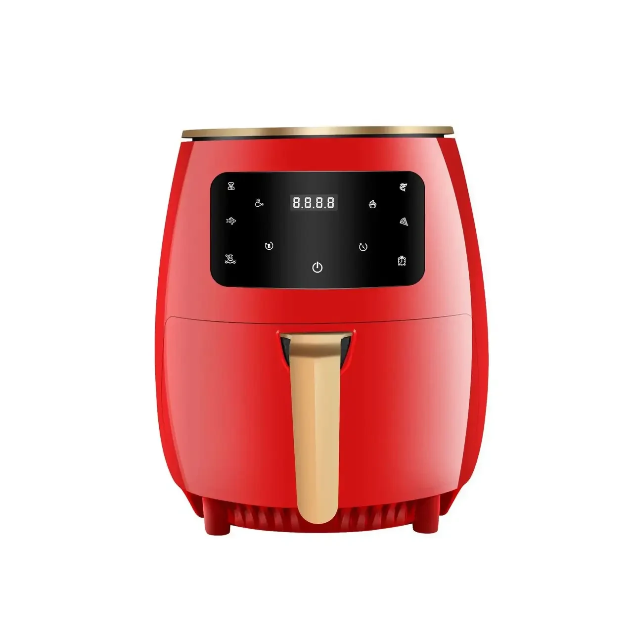 Мультипіч Air Fryer Su Tai ST 505 1800 Вт 6 л Червоний (KS343565677)