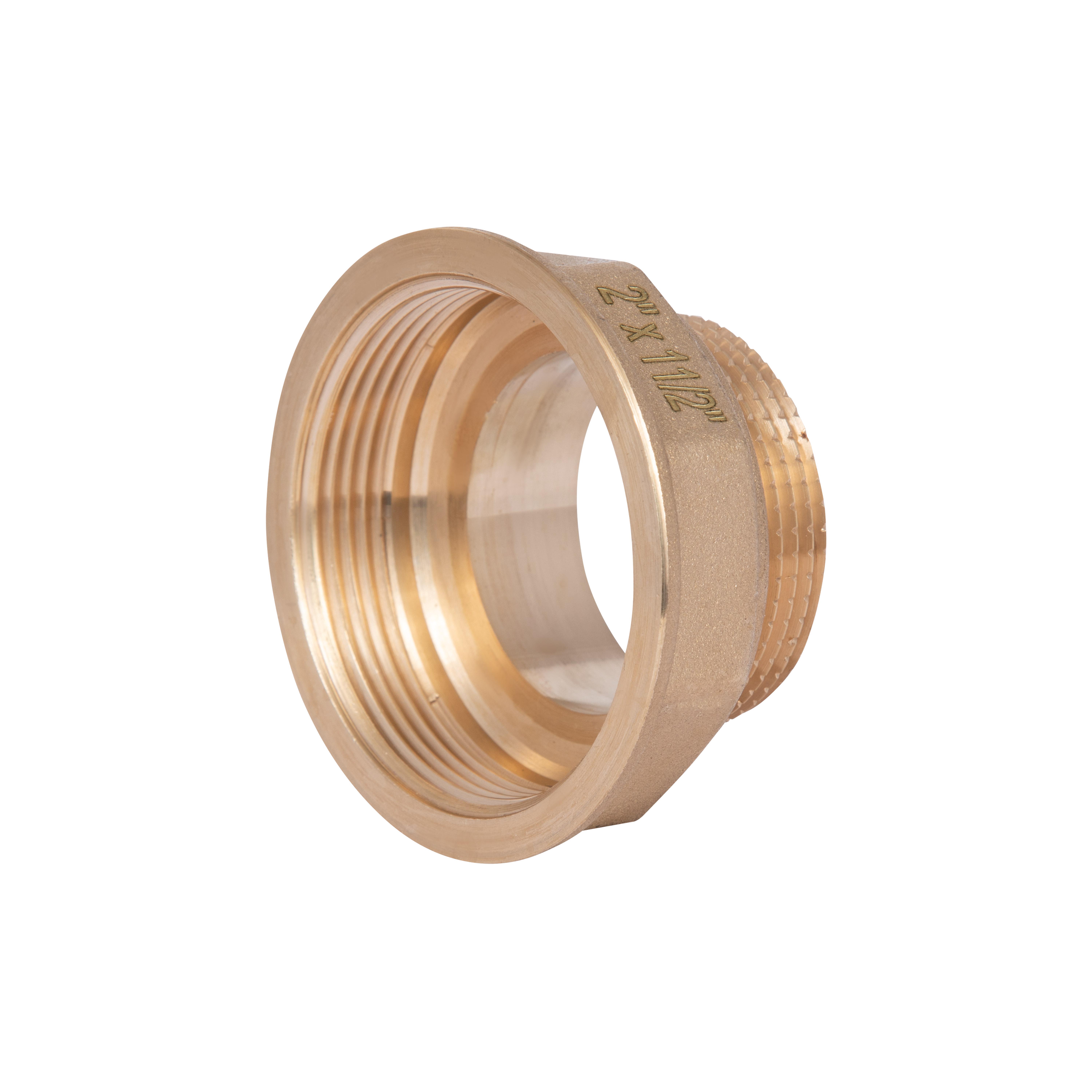 Переходник латунный Thermo Alliance Standart 2" В х 1 1/2"С Желтый (SD4095040)