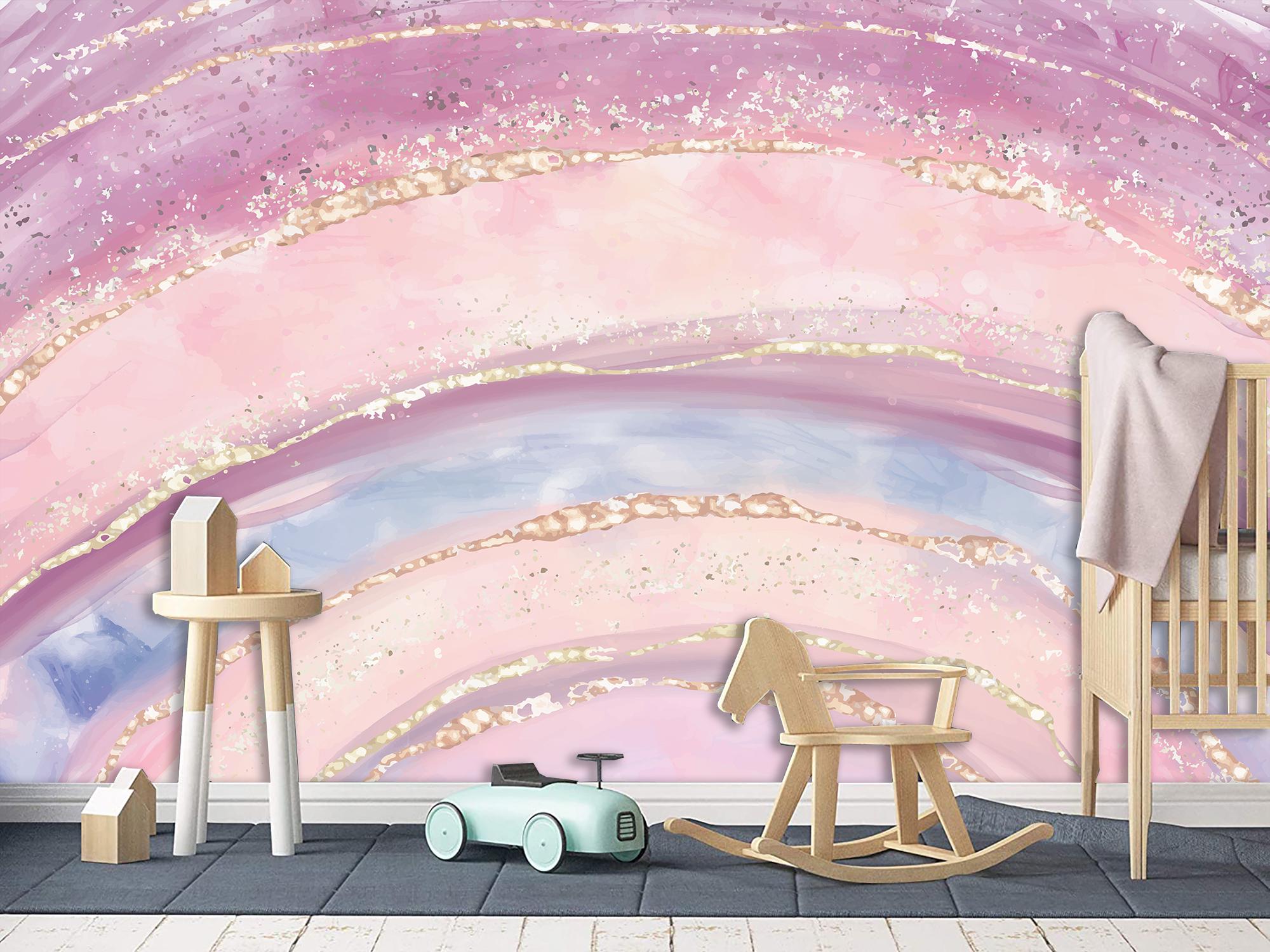 Фотообои флизелиновые детские Радуга 230х345 см (S5WTR-001/6)