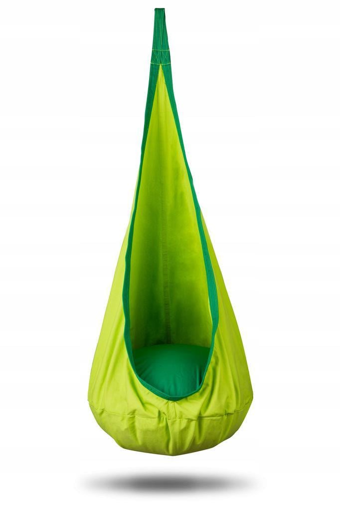 Кресло-качели подвесные NEO-SPORT кокон и подушка Зеленый (110002)