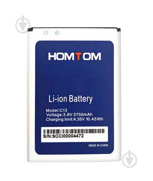 Батарея HOMTOM C13 2750 мА*ч