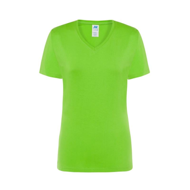 Футболка JHK LADY COMFORT V-NECK L Салатовый (LM) Футболка JHK LADY COMFORT V-NECK L Салатовый (LM)