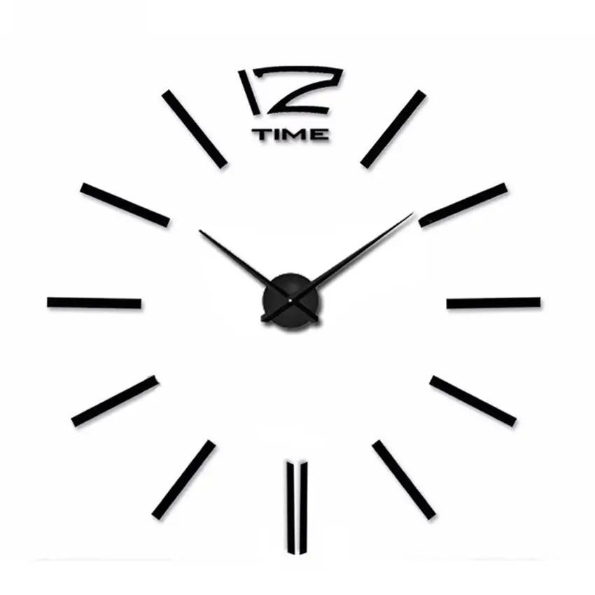 Настінний годинник 3D DIY Clock до 100 см