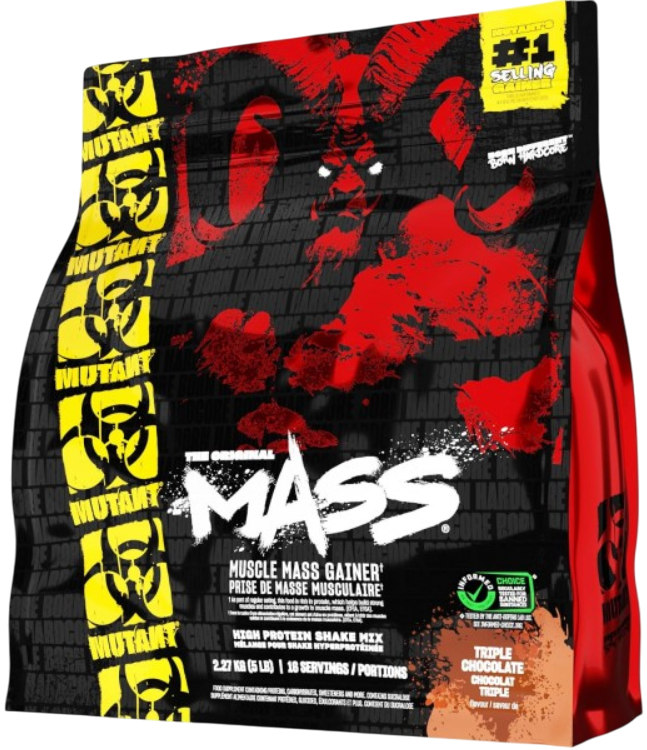 Гейнер Mutant Mass Тройной шоколад 2270 г