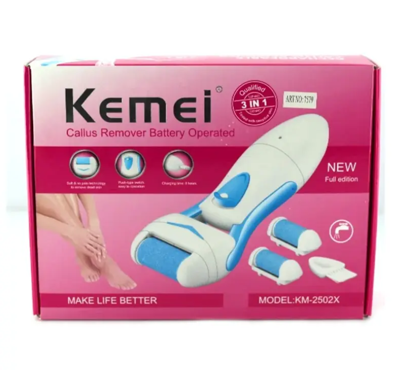 Эпилятор Kemei KM-2502X 3в1 (IR003678)