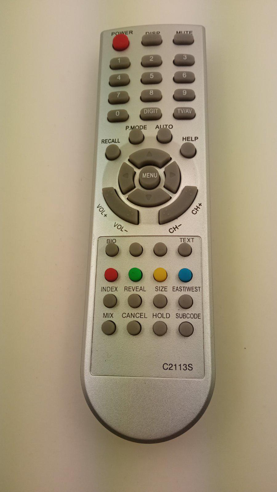 Пульт для Digital C-2113S/Alpari/Electron/Akira/ACH-P-2/West (09393)