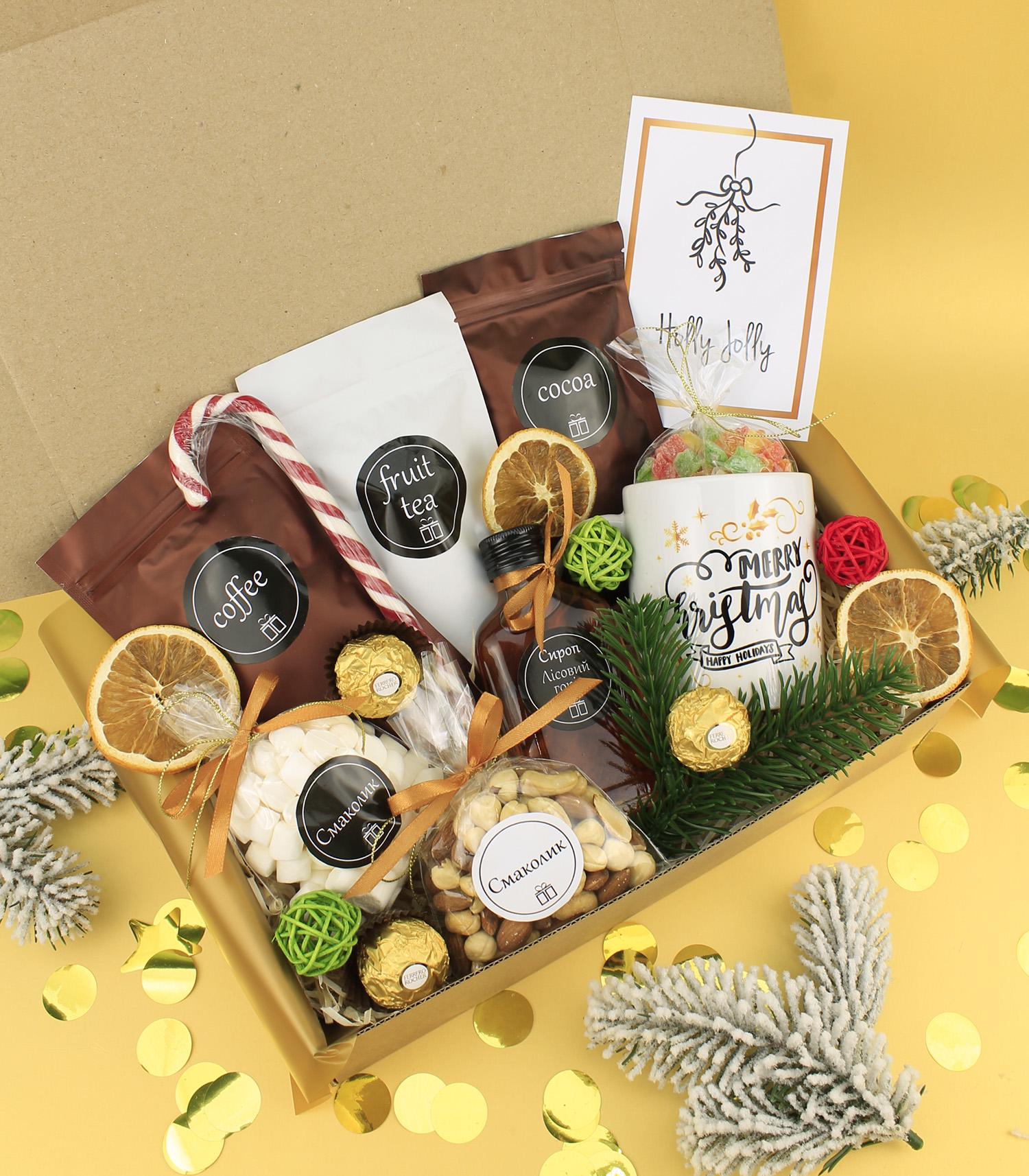 Новогодний подарок Happy Holidays Золото (3-2569)