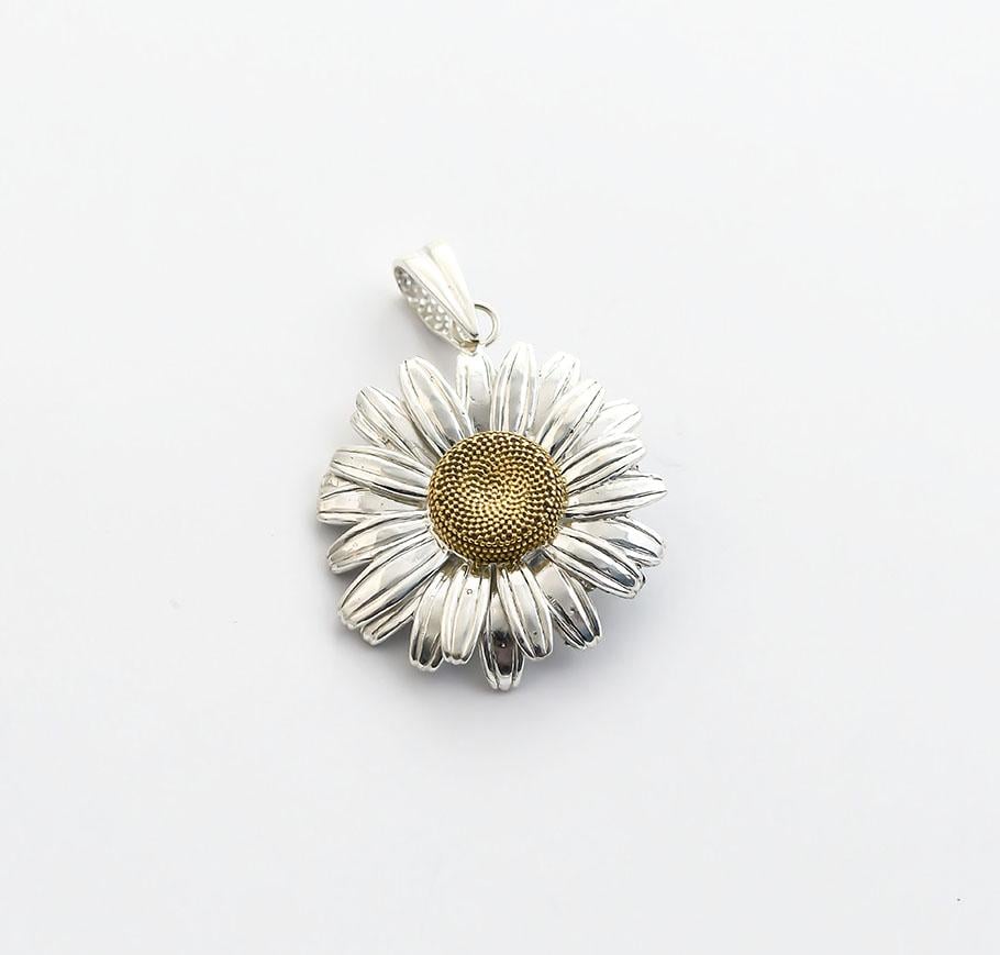Кулон Maxi Silver 9121 Ромашка (89121)