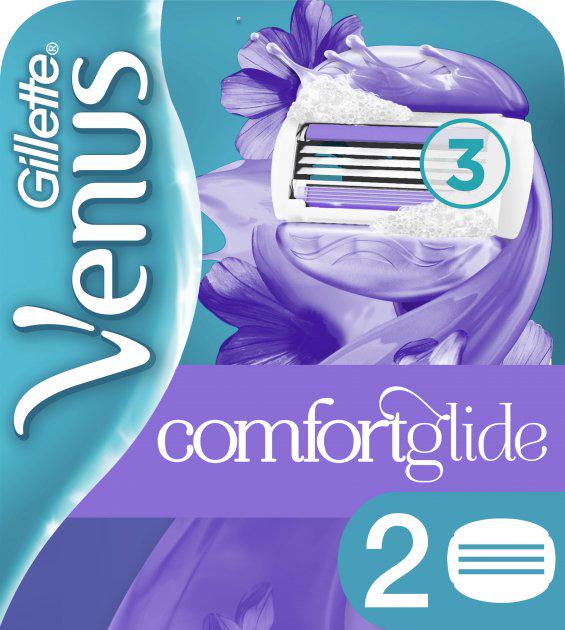 Картриджи сменные для бритья женские Venus ComfortGlide Breeze 2 шт.