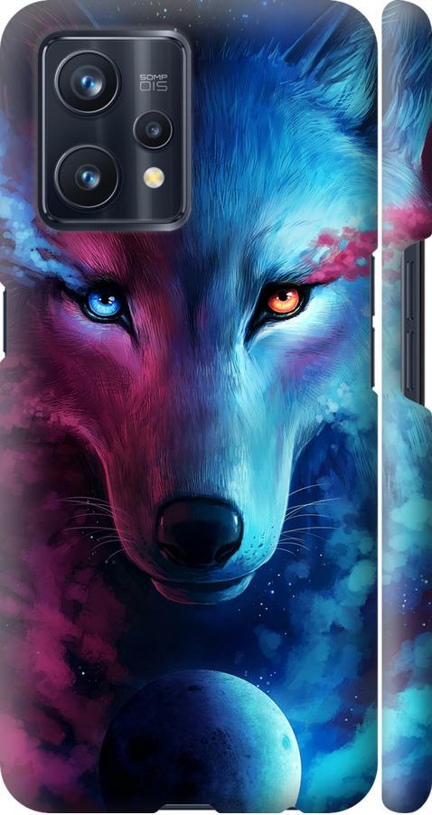 Чехол на Realme 9 Pro Plus Арт-волк (3999m-2596-42517)