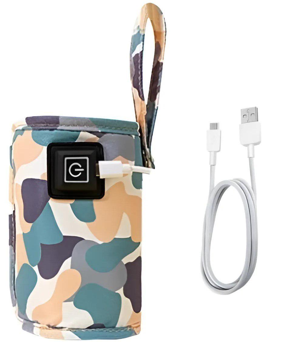 Подогреватель для бутылочки портативный, термоупаковка Mommy Bag №6 Бежевый (142443)