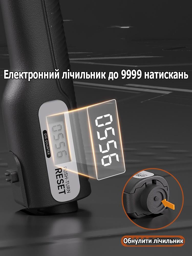 Еспандер для рук і кистей з регулюванням хвата і навантаженням 10-60 кг пружинний Чорний (R1885) - фото 9