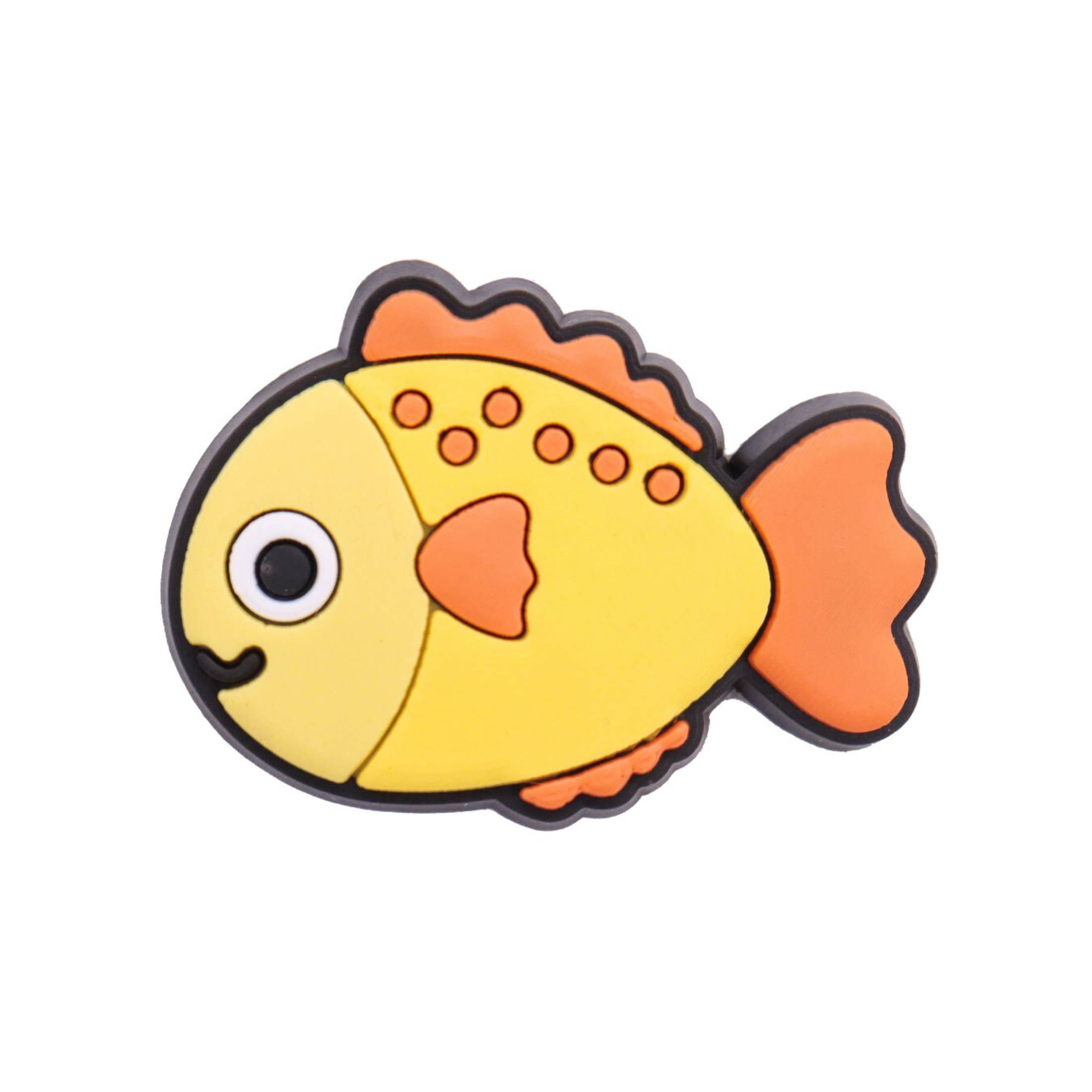 Джибітс для взуття JIBBITZ Рибка №1237 Жовтий (JIB1237)