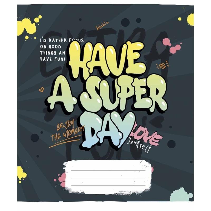 Школьная тетрадь в линейку Школярик 48 л. Разноцветный (NB-286-Z-138)