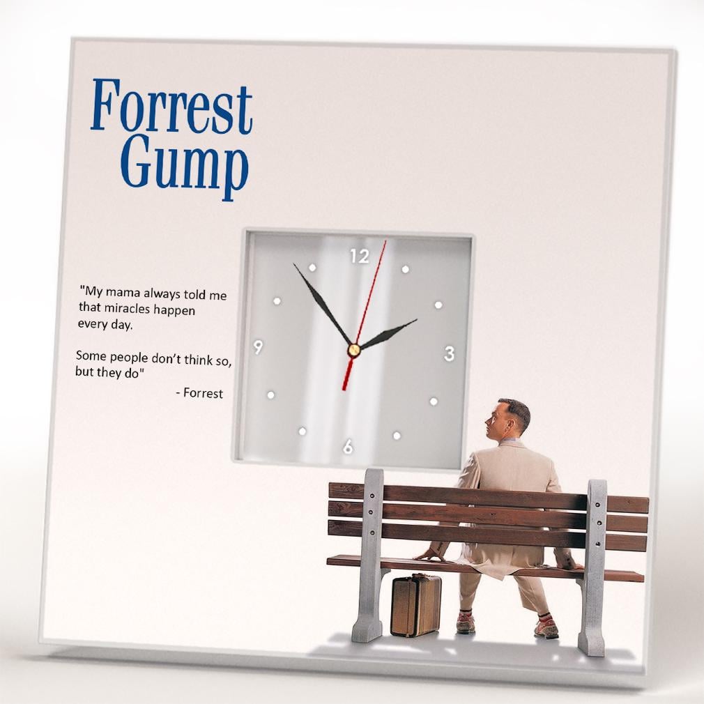 Часы Фильм 'Forrest Gump' 260x260 мм (C04491)