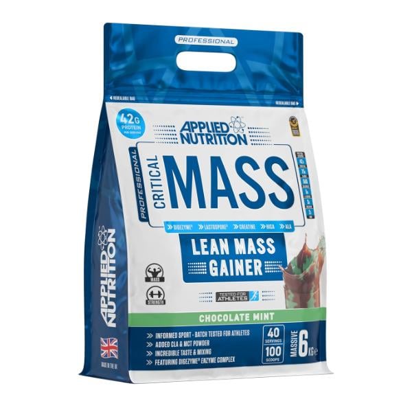 Гейнер Applied Nutrition Critical Mass Professional 6000 г/40 порций Chocolate Mint (000028134)