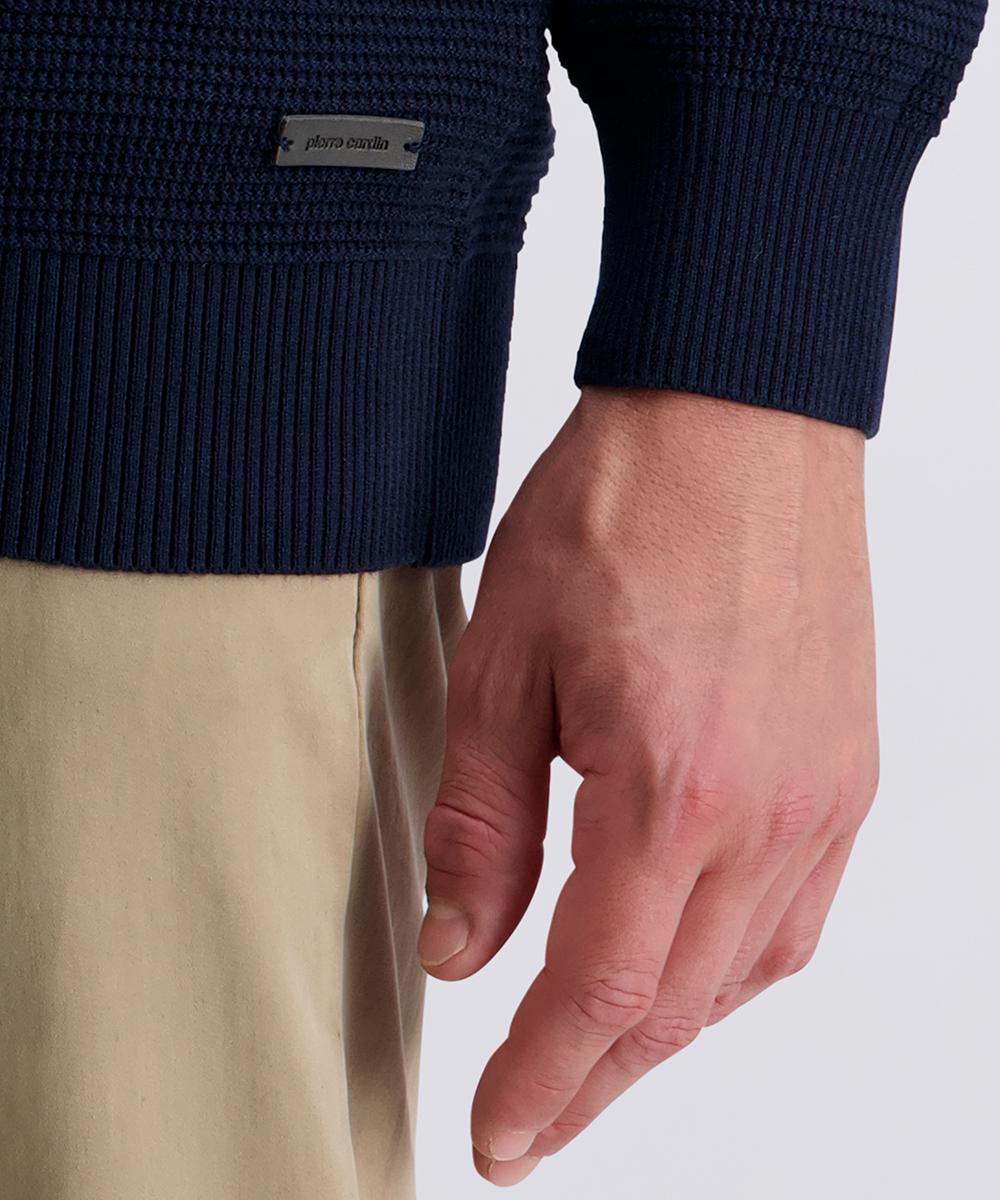 Джемпер чоловічий 3XL Темно-синій (C5 51400.5105.6325-3XL) - фото 5 Джемпер чоловічий 3XL Темно-синій (C5 51400.5105.6325-3XL) - фото 5