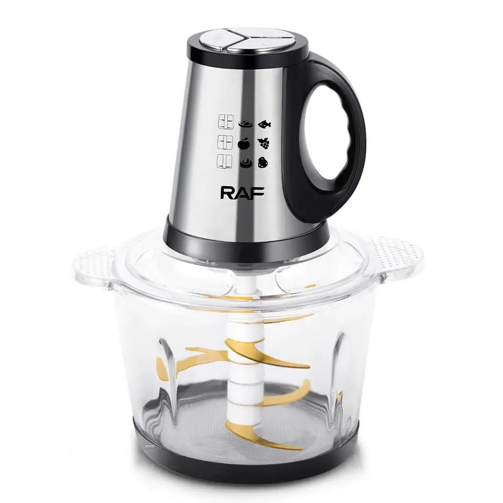 Блендер-измельчитель RAF R.7028 настольный 300 Вт 2 сменные чаши (612384) - фото 2 Блендер-измельчитель RAF R.7028 настольный 300 Вт 2 сменные чаши (612384) - фото 2