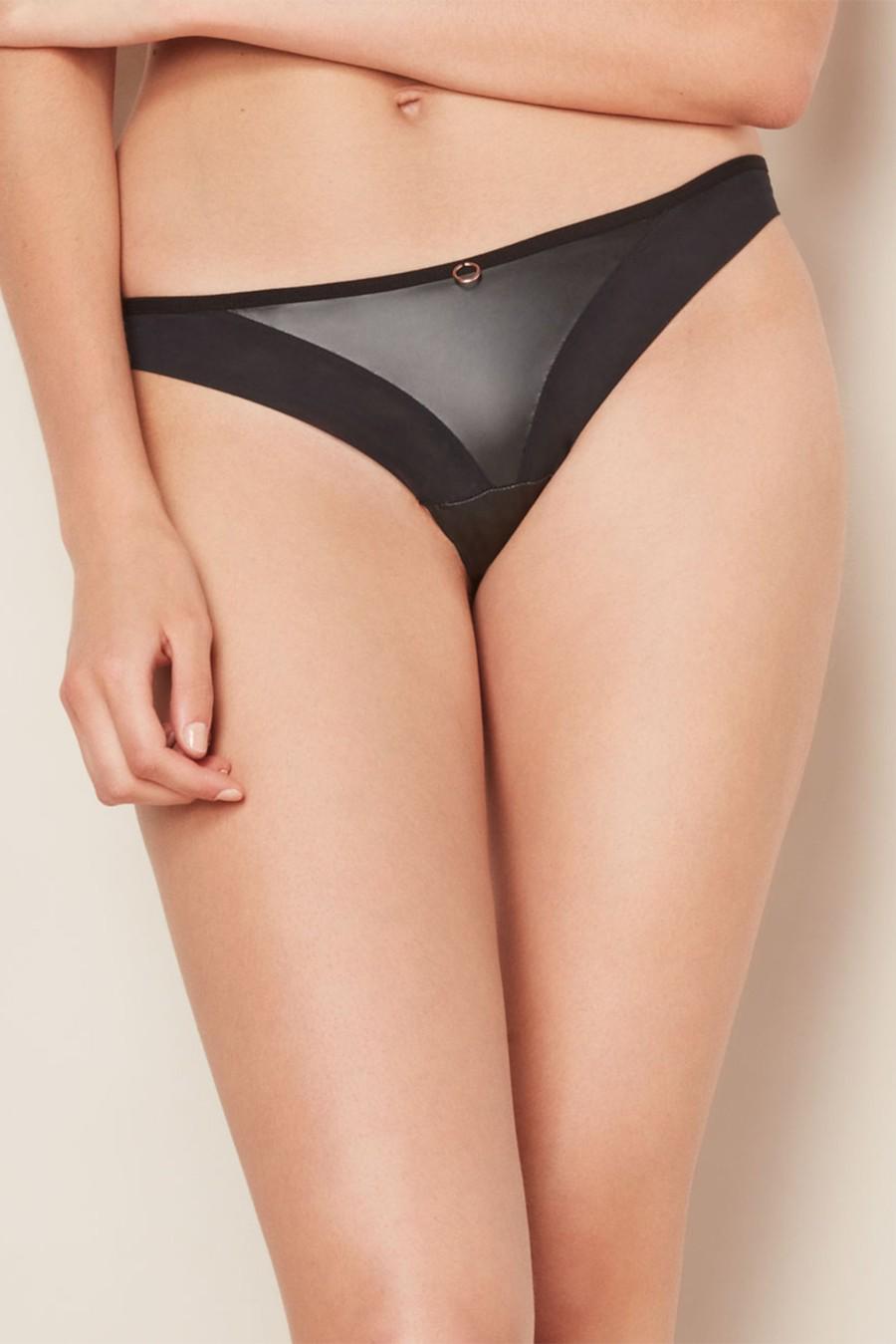 Комплект білизни Gisela бюстгальтер push-up/трусики бразиліана 75C/M Чорний (75641) - фото 6 Комплект білизни Gisela бюстгальтер push-up/трусики бразиліана 75C/M Чорний (75641) - фото 6