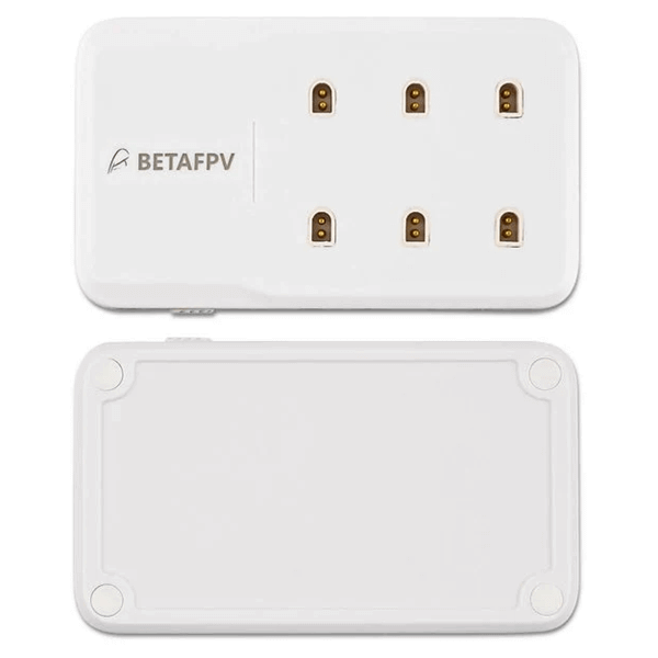 Зарядное устройство BetaFPV 6 Ports 1S Adapter V2 EU PH2.0 BT2.0 для аккумуляторов White (d452) - фото 2