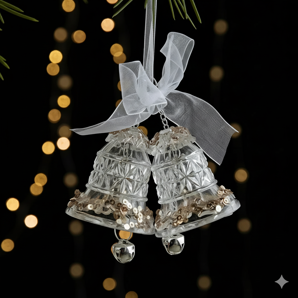 Игрушка на елку Колокольчик 6 см Прозрачный (2786032651) Игрушка на елку Колокольчик 6 см Прозрачный (2786032651)