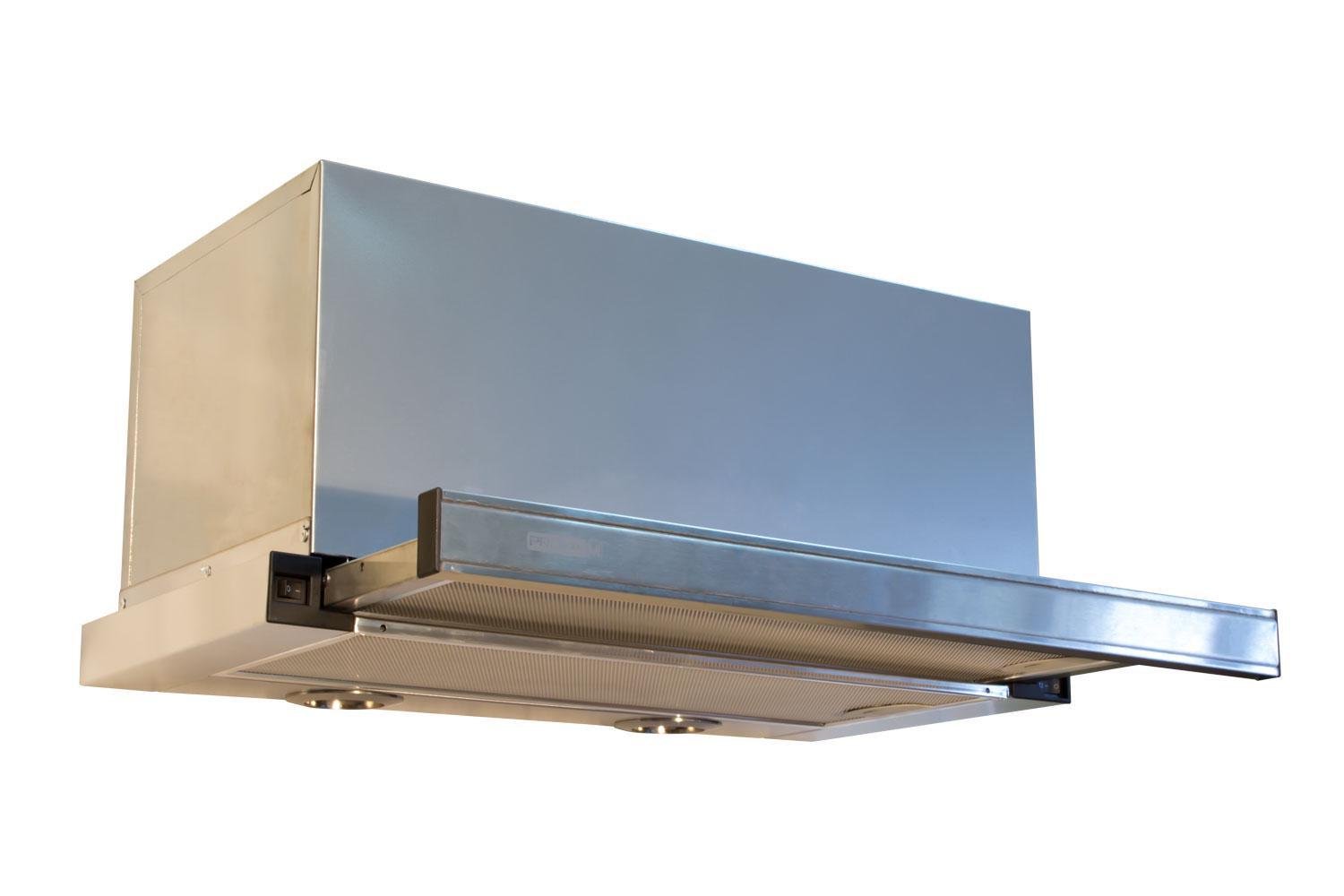 Вытяжка кухонная ProfitM Телескоп №2 60 см 1000 м3 нержавеющая саль LED