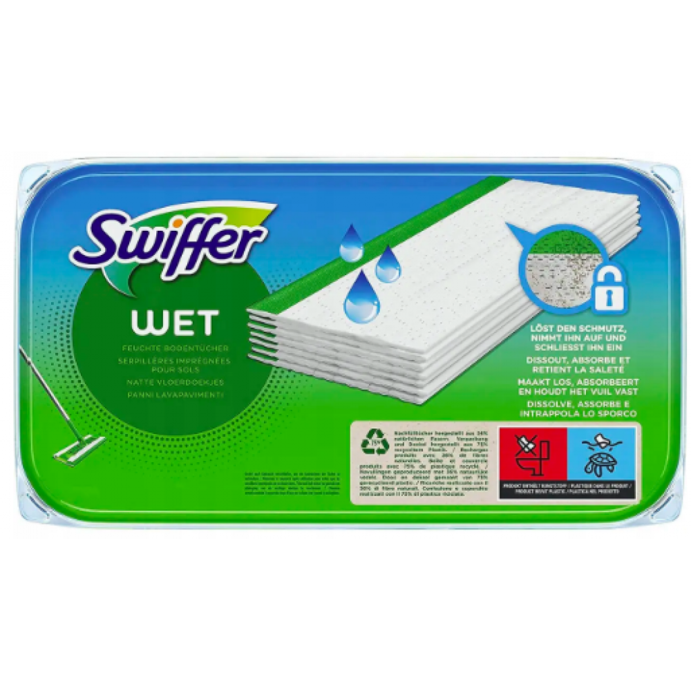 Серветки для швабри Swiffer 10 шт.