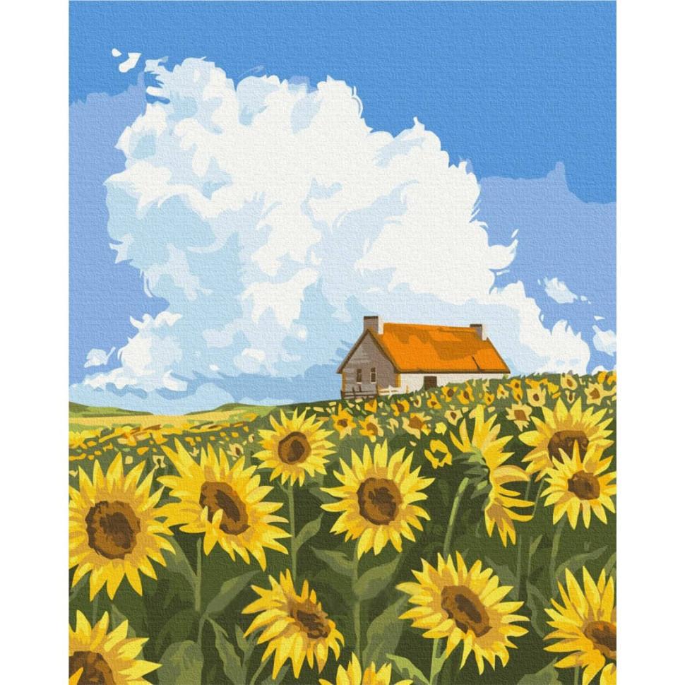 Картина по номерам Brushme Солнечная долина 40x50 см (BS53581)